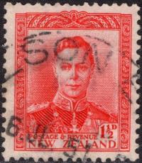 New Zealand KGVI 1,5 d.