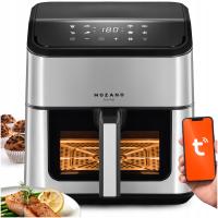 DUŻA MOCNA BEZTŁUSZCZOWA FRYTKOWNICA AIR FRYER FRYTKOWNICA WIFI 1800W 8L