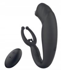 Masażer prostaty z pilotem wibrujący stymulator dla mężczyzn–HURRICANE NO.1