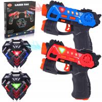 PISTOLET LASEROWY PAINTBALL DLA DZIECI LASER TAG MINI 4 MODE ZESTAW × 2