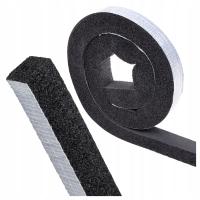 Uszczelka z pianki kauczukowej do okien wypaczonych drzwi 25mm x 20mm x 1m