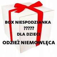 Box niespodzianka odzież dla malucha noworodka 62 cm -68 cm CHŁOPCZYK