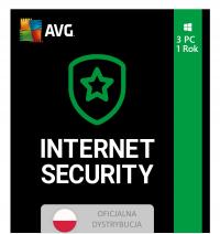 AVG антивирус AVG Internet Security 2024 3 ст. / 12 месяцев ESD