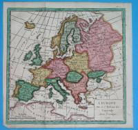 1784 oryginał MAPA POLSKA EUROPA UKRAINA Kraków Warszawa Kresy Poznań Prusy