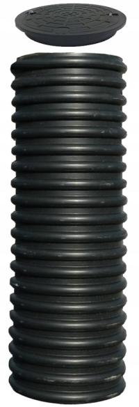 RURA KARBOWANA FI 315 Z POKRYWĄ 1M STUDZIENKA 100CM