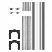 Wspornik do zlewu Undermount Regulowana podpórka Stabilne mocowanie Undermount 47 cm do 57 cm