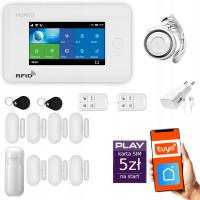 Беспроводная сигнализация GSM WiFi с приложением TUYA, j. польский, HUXGO HXA006