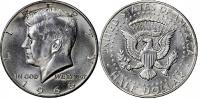 50 cent (1966) Half Dollar John F. Kennedy Mennica Philadelphia AG 400