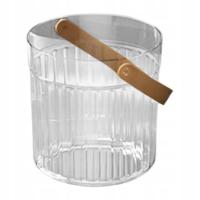 Wiadro na piwo Chiller do napojów Bin Chłodziarka do wina Wiadro Napoje Chiller Clear S