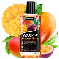 Olejek do masażu erotycznego MANGO MARAKUJA jadalny rozgrzewający DLA PAR