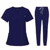 Женский медицинский комплект скраб униформа, модель REMEDY, цвет NAVY BLUE, R. M
