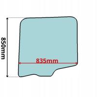 SZYBA BOCZNA LEWA DRZWI OPUSZCZANA SCANIA R/S 16- (0556)