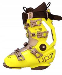 Buty snowboardowe twarde UPZ RCR 2022 Żółte-Fluo 6,5