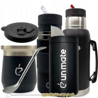 Zestaw yerba mate Travel 7w1: Termolid DualFlow, yerbomos, bombilla, matero