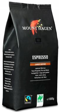 Kawa ziarnista espresso fair trade bio 1 kg mount hagen