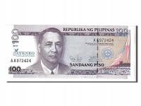 Banknot, Filipiny, 100 Piso, 2011, KM:194e, UNC(65