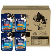 Felix Fantastic корм для кошек в желе 10,2 кг (120 x 85 г)