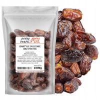 DAKTYLE SUSZONE 1kg Bez pestek naturalne świeże miękkie jakość Kol-Pol