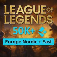 League of legends smurf konto LOL EUNE 50k BE