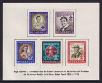 NIKARAGUA ** Mi bl. 43 skauci