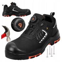 Buty robocze S3 męskie Wodoodporne z Noskiem odporne na Gorące Podłoże BOA