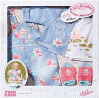 Baby ANNABELL джинсовый комплект одежды для куклы