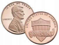 1 cent USA (2023) - Abraham Lincoln Mennica Denver