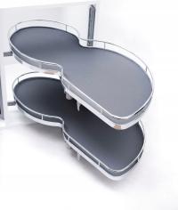 MAGIC CORNER CARGO BAG УГЛОВАЯ ПРАВАЯ НОСКА АНТРАЦИТ ХРОМ 900 ММ