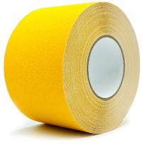 Taśma antypoślizgowa Samoprzylepna Żółta 100mm 18m