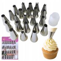 Tylki cukiernicze do kremu ozdoby na tort akcesoria do dekoracji adapter 24