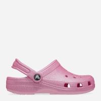 Детские сабо для девочек Crocs Classic Glitter Kids Clog