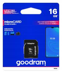 M1AA0160R12 Karta pamięci microSD 16GB UHS-I +ad