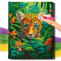 Алмазная живопись 5D с рамкой Алмазная вышивка 30x40 мозаика Тигр Oh Art!