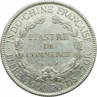 Indochiny Francuskie, 1 piastre 1926 A, st. 3+