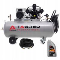 Kompresor Sprężarka 200L 3 V Tłoki 230V Bardzo Mocny Wytrzymały