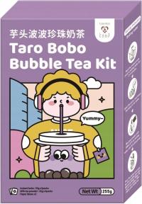 Tokimeki Bubble Tea Zestaw DIY Taro 255g