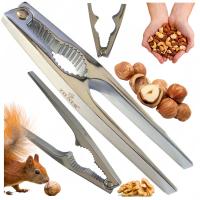 DZIADEK do Orzechów Laskowych MOCNY ŁUPACZ ze STALI NIERDZEWNEJ SOLIDNY