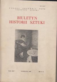 Biuletyn Historii Sztuki 1983 / 3-4