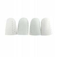 8SZT BIAŁY OCHRANIACZE PALCE Z ŻELU SEBS MODZELE I ODCISKI