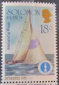 W-py Salomona kolonia brytyjska stary znaczek (6/21