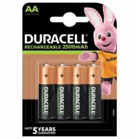 4 x Duracell AA R6 аккумуляторная батарея 2500mAh