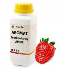 Aromat spożywczy Truskawkowy landrynkowy wyraźny słodki 0,9 l duża butelka