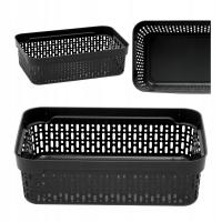 KOSZYK ORGANIZER do przechowywania na biurko plastikowy koszyczek 30x20x9cm