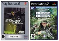 Tom Clancy's Splinter Cell + Ghost Recon Jungle Storm PS2