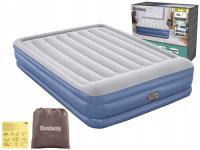 Двухместный надувной матрас кровать с насосом 230V Bestway 67630 модель 2025