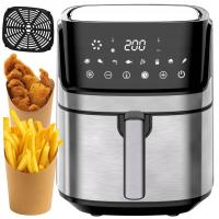 AIR FRYER FRYTKOWNICA BEZTŁUSZCZOWA DUŻA FRYTOWNICA Z WYŚWIETLACZEM 8L