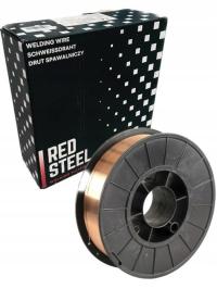 Drut spawalniczy SG2 G3Si1 fi 1,2 mm - 15 kg / D280 RedSteel