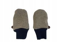 Łapki rękawiczki 0-12 m cy wełniane 100% wełna wool merino eko
