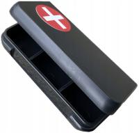 ORGANIZER KASETKA NA LEKI JEDNODNIOWY POJEMNIK LEKARSTWA 3 PORY DNIA OLDMAN