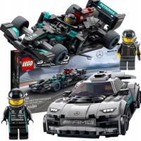 LEGO SPEED CHAMPIONS MERCEDES AMG F1 E PERFORMENCE I MERCEDES AMG ONE DUŻY